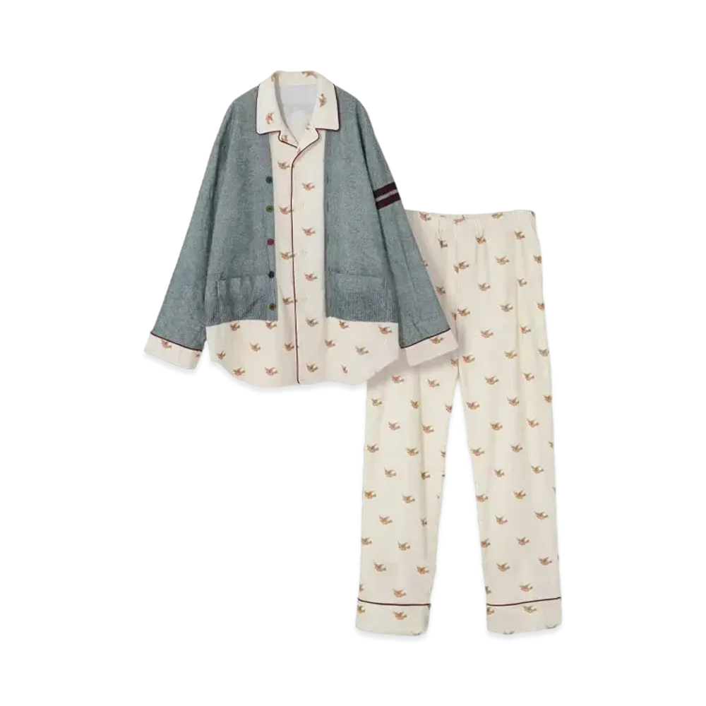 EVANGELION × UNDERCOVER TWO-PIECE SETS "Ivory Base"
