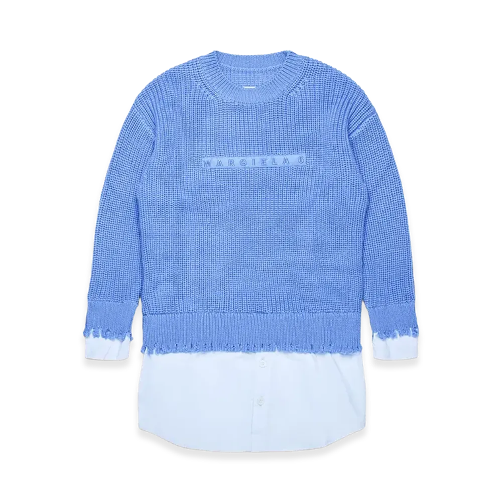 MM6 Maison Margiela Kids Sweater "Blue"