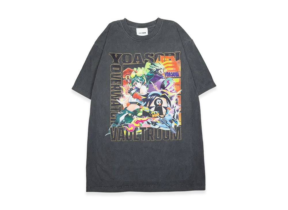 VAULTROOM x OVERWATCH x YOASOBI Tee "Charcoal"