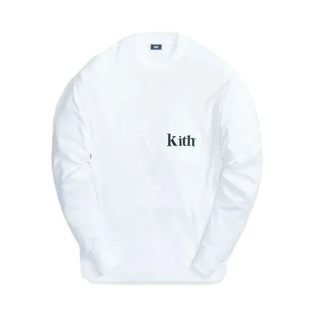 Kith Quinn L/S Tee "White"