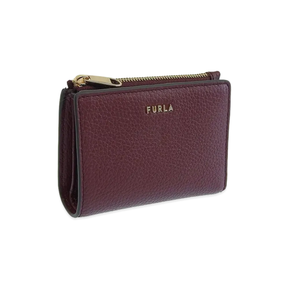 FURLA Ritzy S Bi-Fold W Zip Vitello Keria "Red"