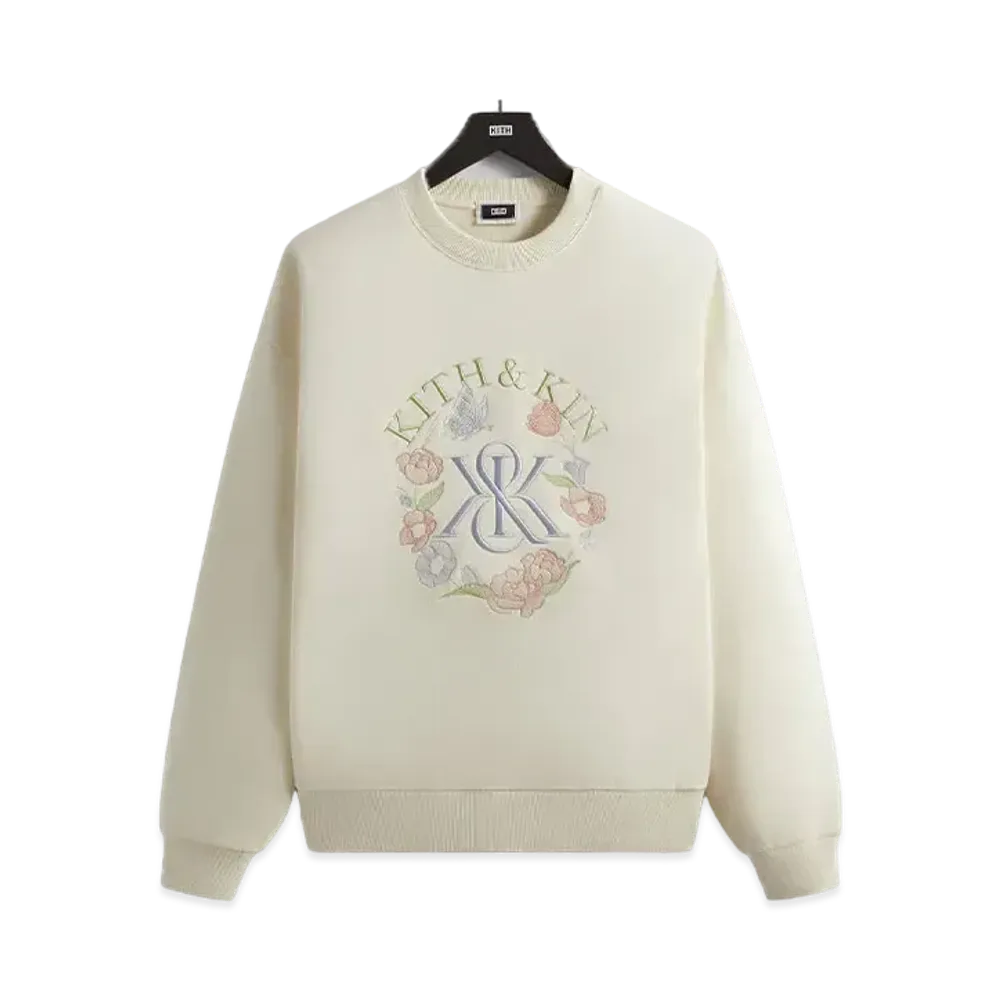 Kith K&K Monogram Nelson Crewneck "Sandrift"