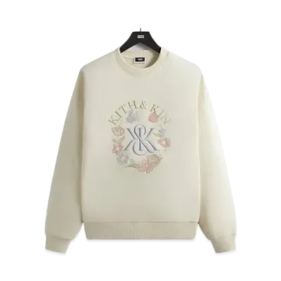 Kith K&K Monogram Nelson Crewneck "Sandrift"