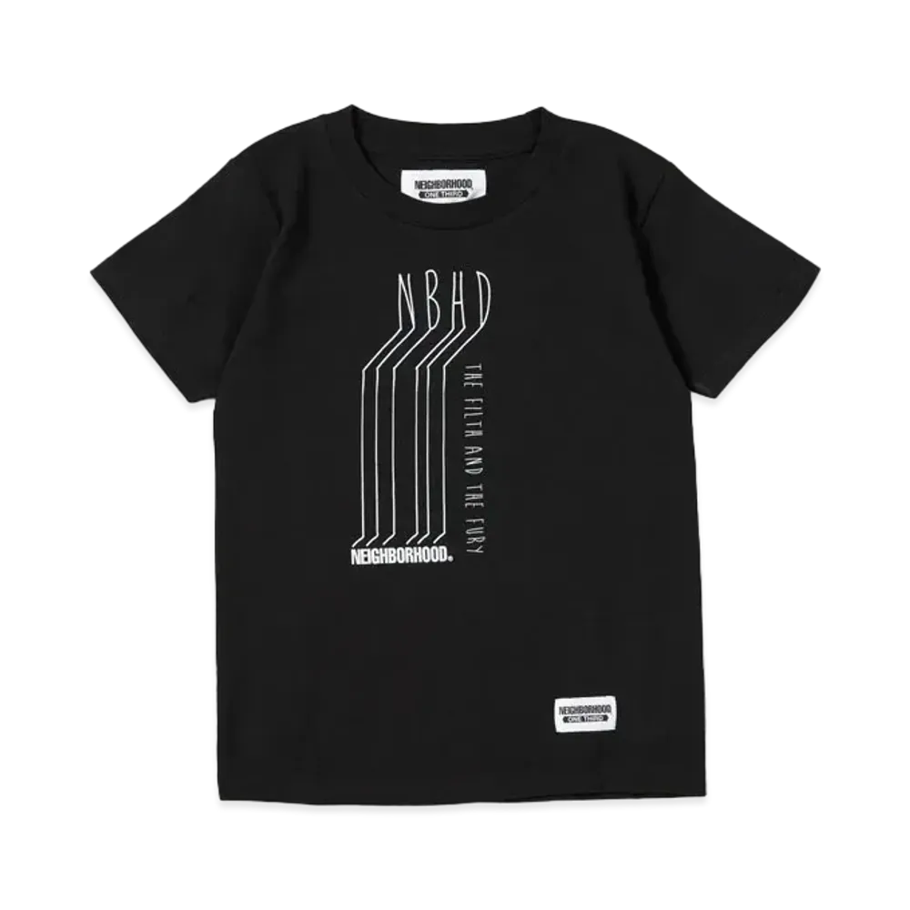NEIGHBORHOOD OT-10 / C-TEE . SS "Black"