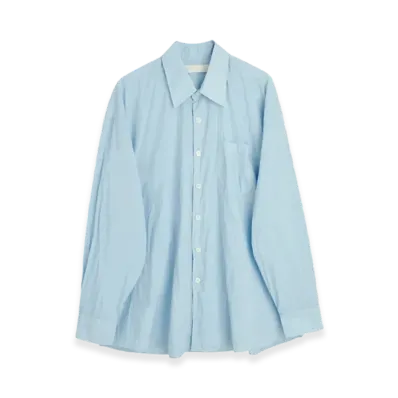 OUR LEGACY Women's Borrowed Shirt Parachute Poplin "Skyway"