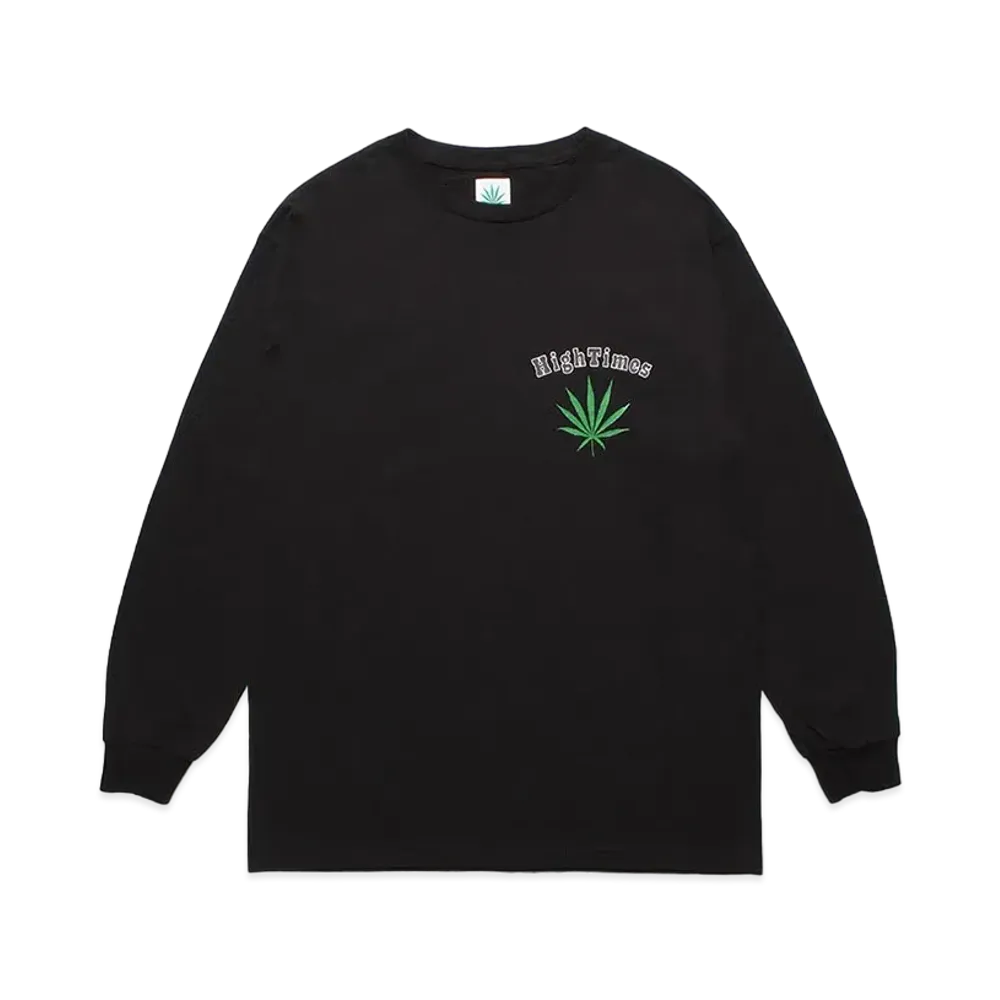 WACKO MARIA HIGH TIMES / Long Sleeve T-shirt "Black"