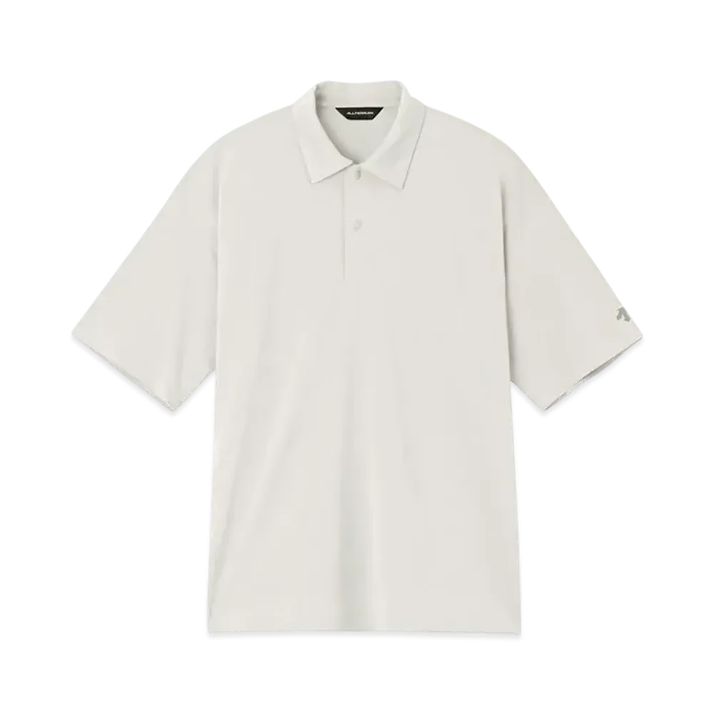DESCENTE ALLTERRAIN Seamless Pique Polo Shirt "White"