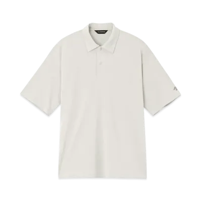 DESCENTE ALLTERRAIN Seamless Pique Polo Shirt "White"