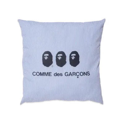A BATHING APE / Comme des Garcons OSAKA CUSHION "Blue"