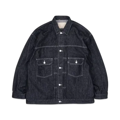 Graphpaper Colorfast Denim Jacket "Navy"