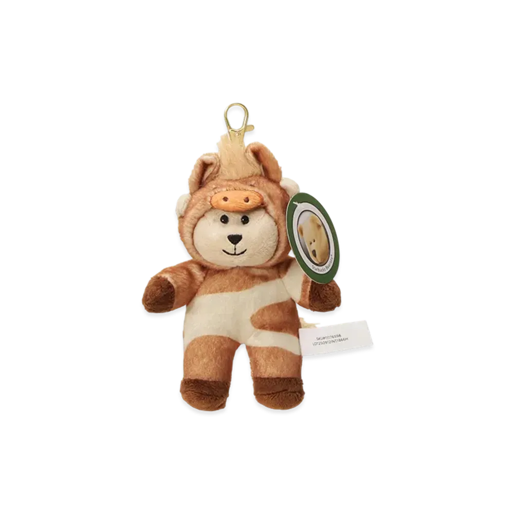 STARBUCKS Seasonal Goods "Bright New Year" Bearista Horse Mini "Brown"