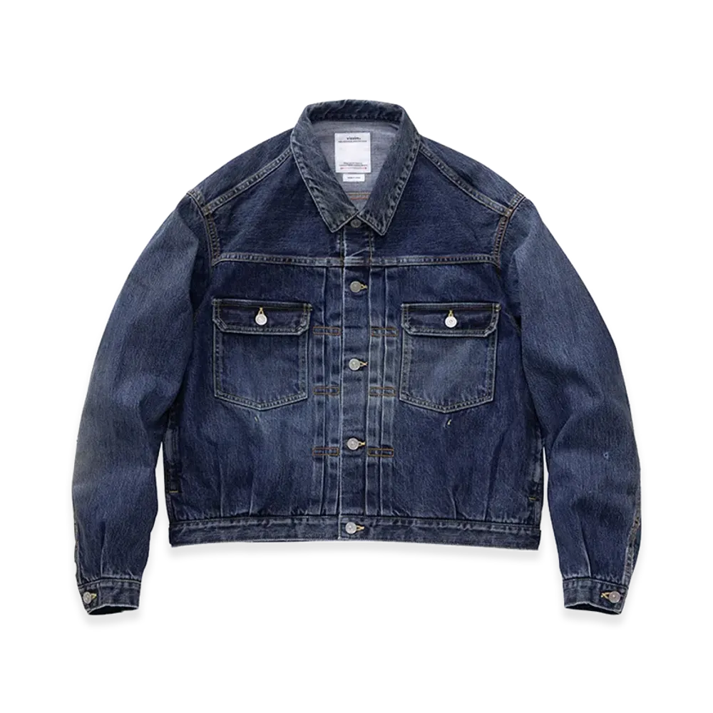visvim SS 101XX Jkt DMGD-1013 "Indigo"