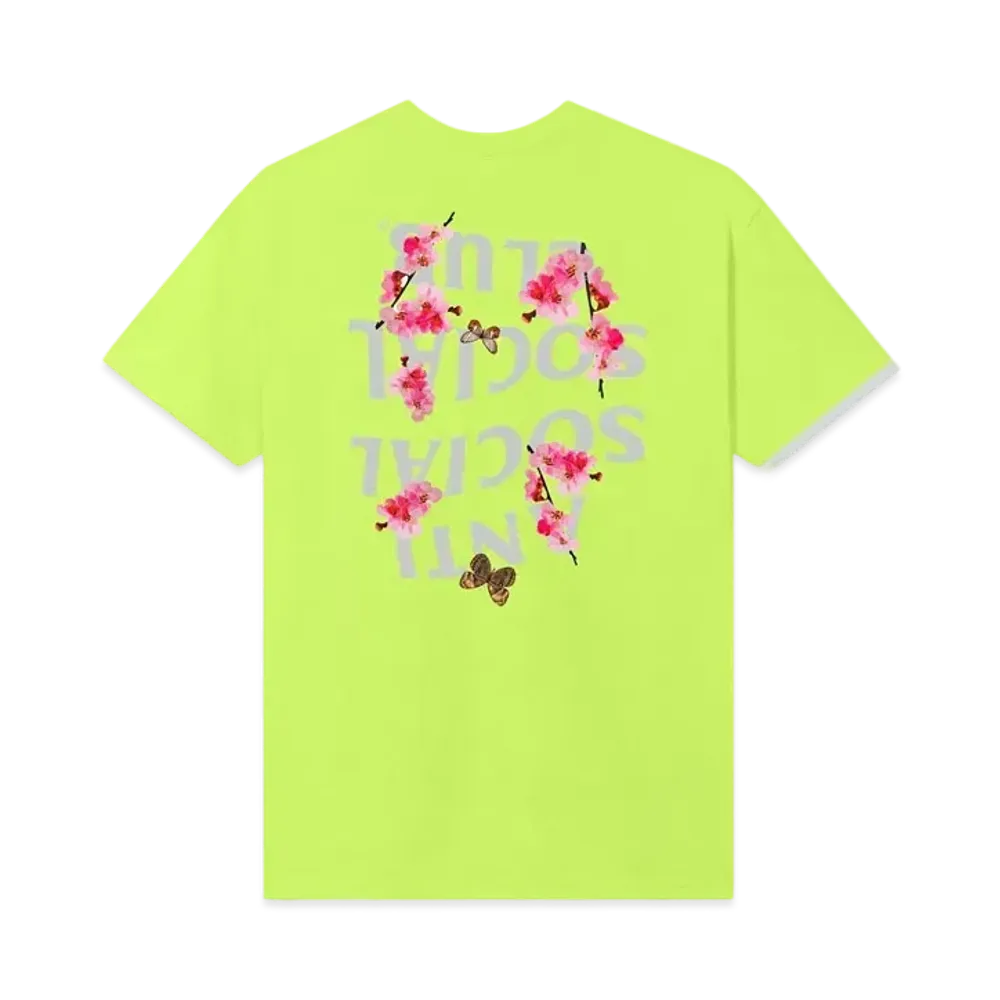 ANTI SOCIAL SOCIAL CLUB SUMMER 24 MAJOR DROP Kkotch V2 Tee "Safety Yellow"