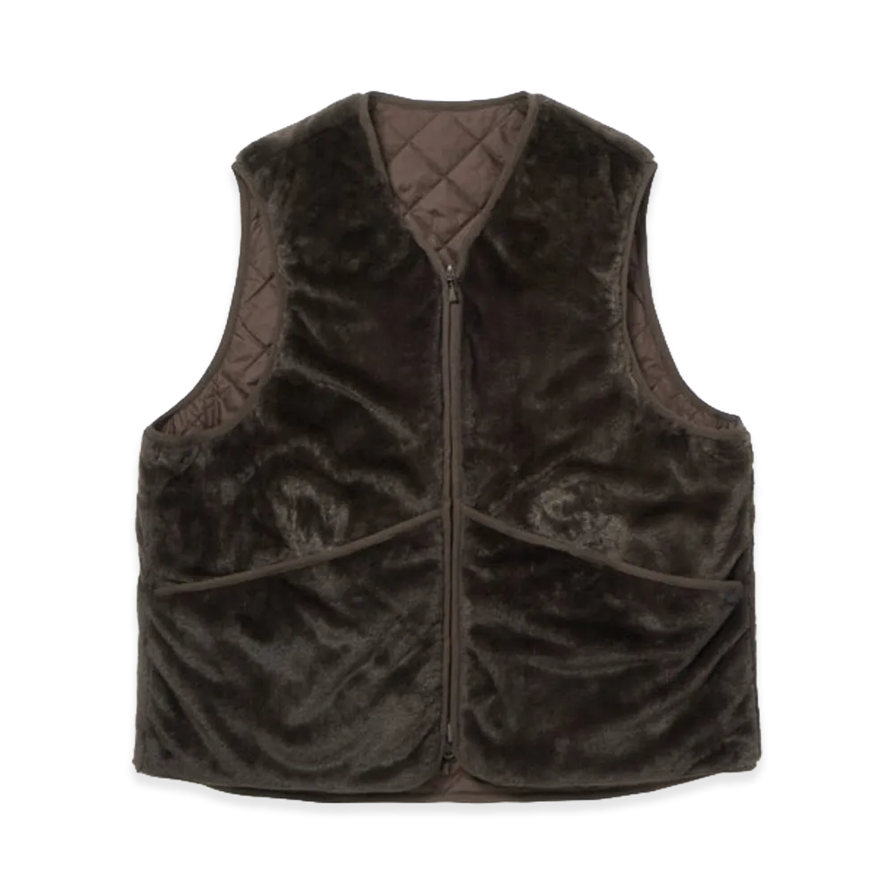 DAIWA PIER39 Tech British Hunter Fur Vest "Dark Brown"
