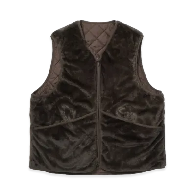DAIWA PIER39 Tech British Hunter Fur Vest "Dark Brown"
