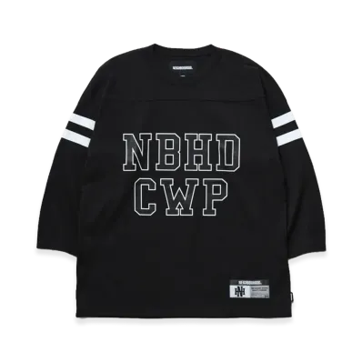 NEIGHBORHOOD Football Shirt LS "Black"