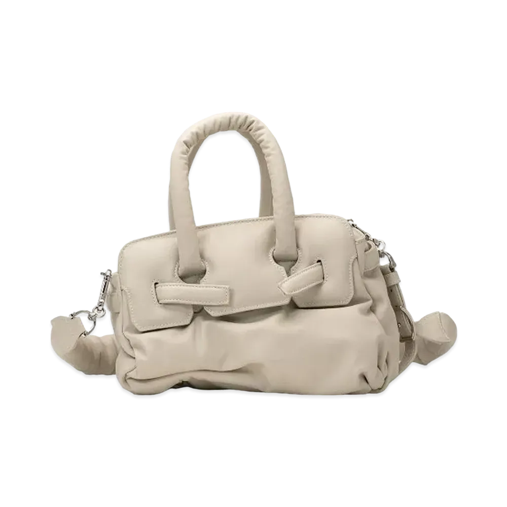 Maison MIHARA YASUHIRO Puffer Hand Bag "White"