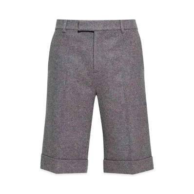 GUCCI Shorts Cashmere and Lana "Gray"