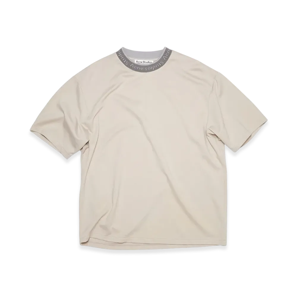 Acne Studios Logo Binding T-Shirt "Oyster Grey"