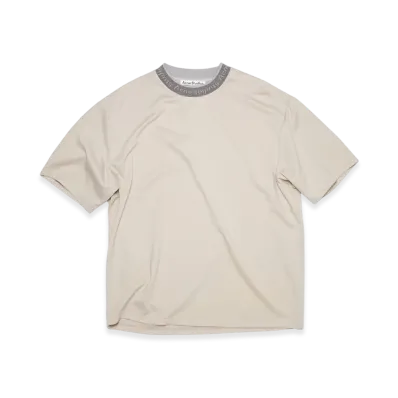 Acne Studios Logo Binding T-Shirt "Oyster Grey"