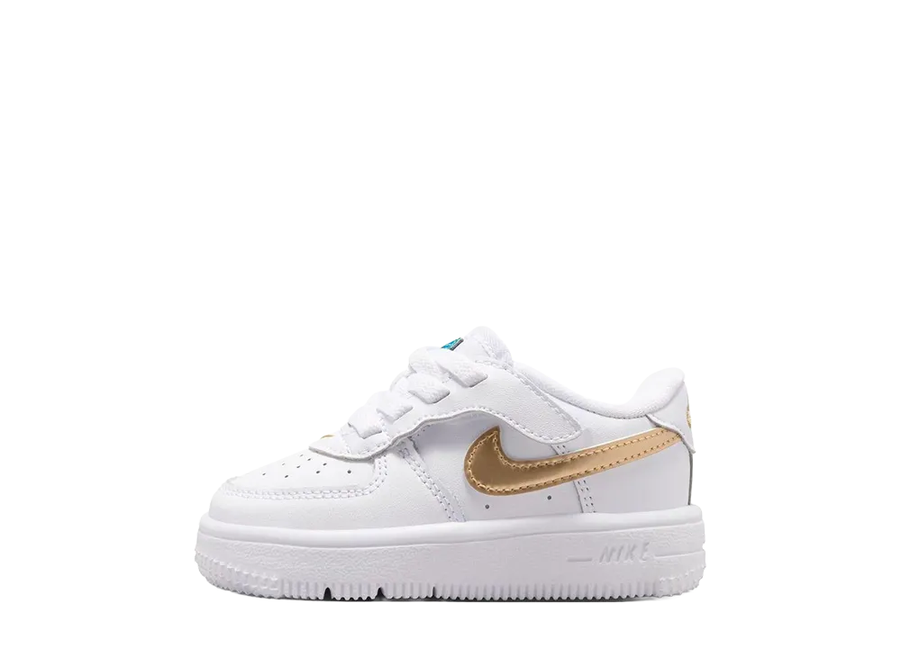 Nike TD Force 1 Low EasyOn "White/Gold"