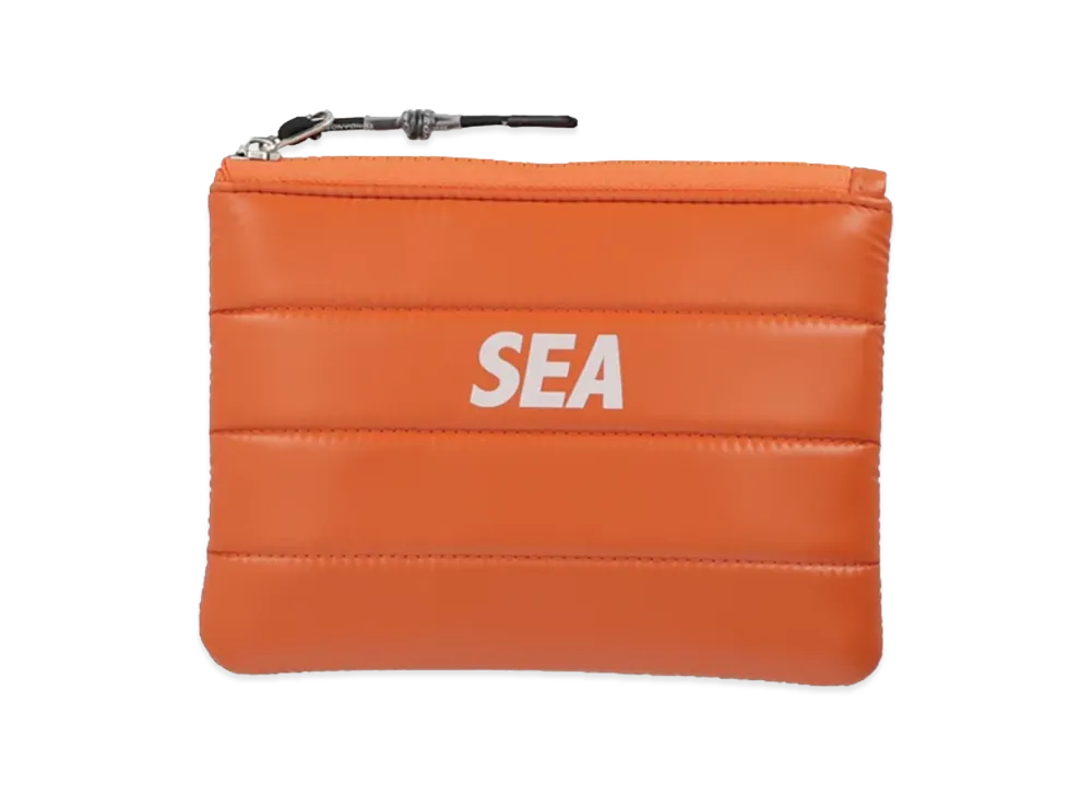 WIND AND SEA Sea Puffer Pouch "Orange"