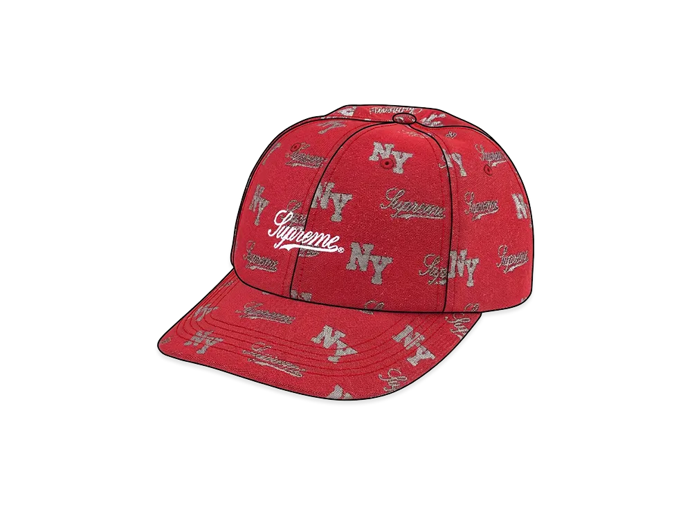 Supreme Monogram 6-Panel "Red"