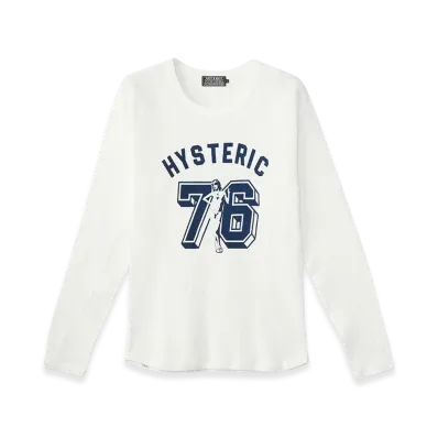 HYSTERIC GLAMOUR Number 76 T-Shirt "White"