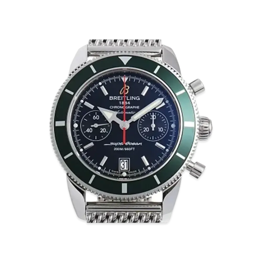 Breitling Superocean Heritage Chronograph 44 "Black/Stainless Steel"