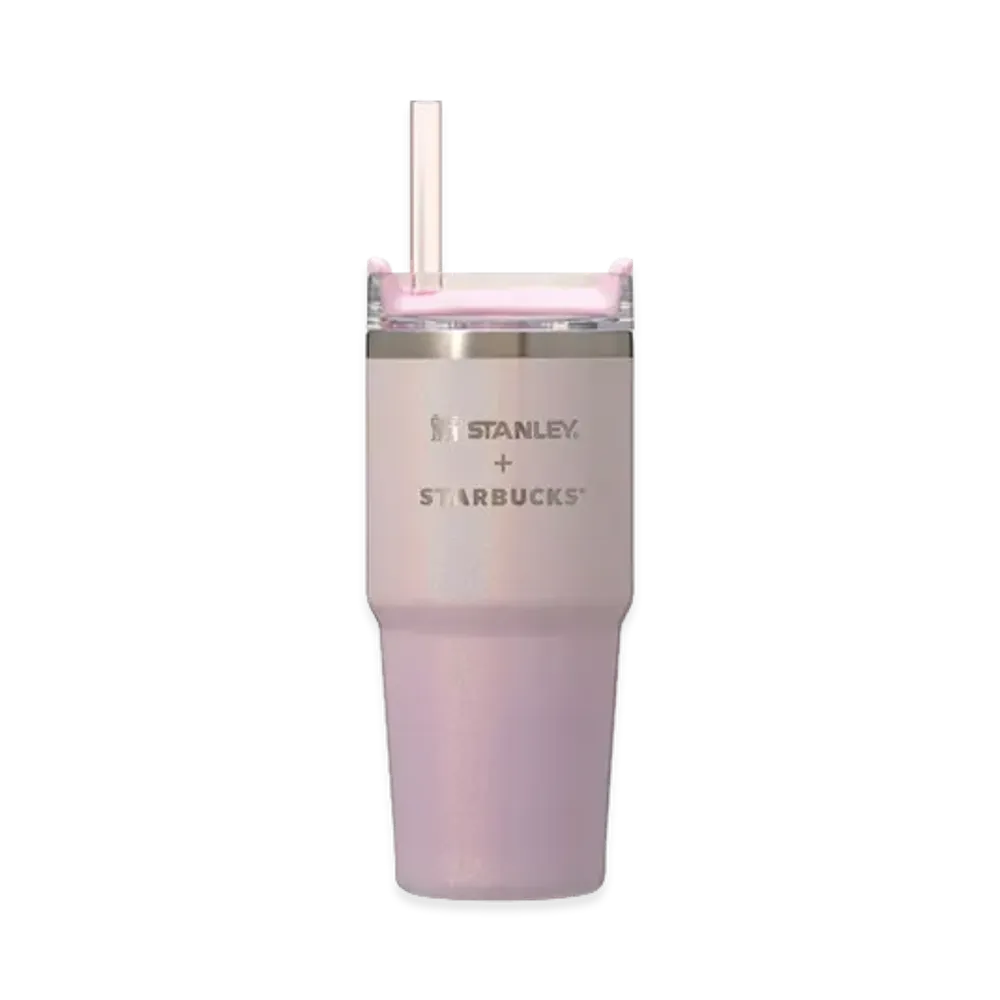 STARBUCKS SAKURA 2026 3-Way Stainless Tumbler STANLEY 414ml "Shiny Pink"
