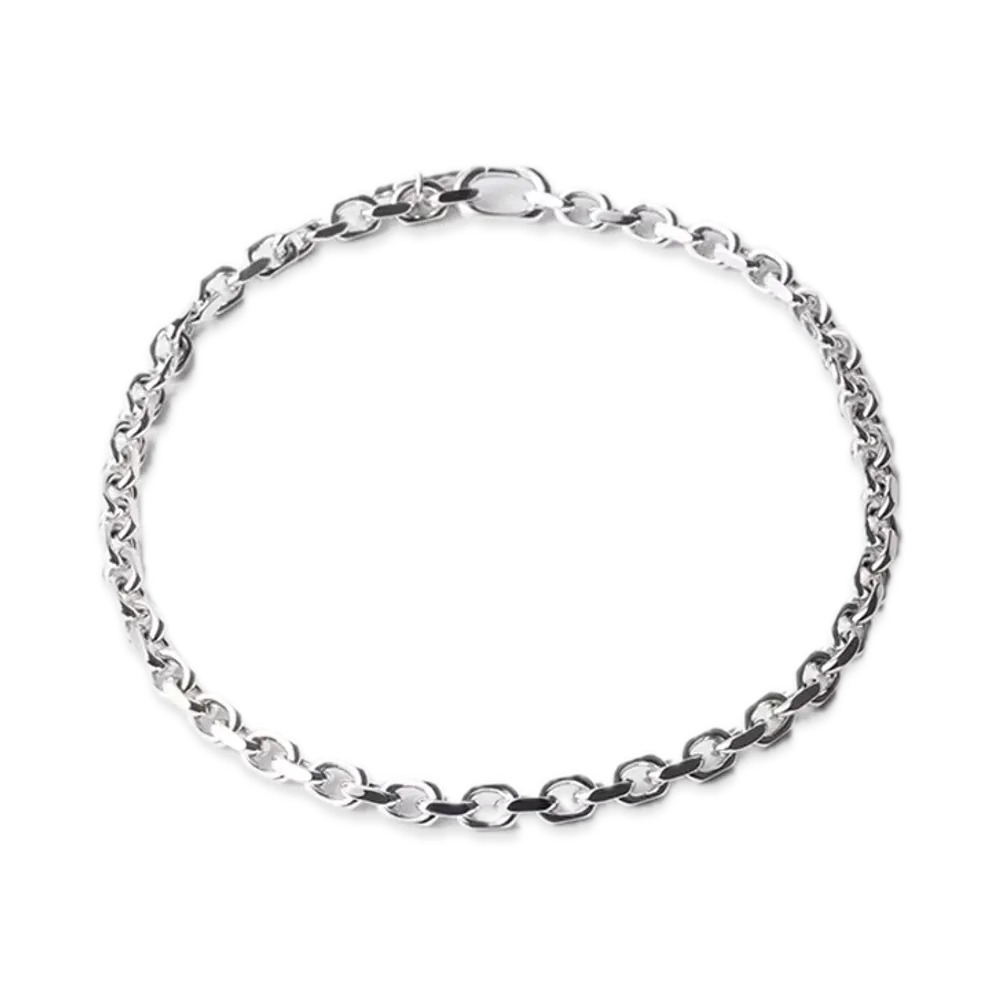 PRADA Silver Chain Necklace "Silver"