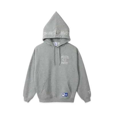 BlackEyePatch x Champion Hooded Sweat Shrit "Oxford Gray"
