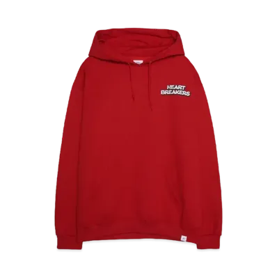 Bedwin & the heartbreakers L/S PRINTED HOODIE "JIMMY" "RED"