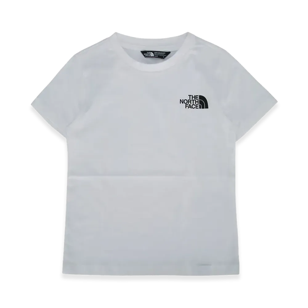 The North Face Kids Teen Simple Dome Regular SS Tee "White"