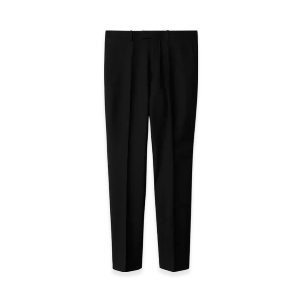 Burberry Wool Tailored Trousers "Black"