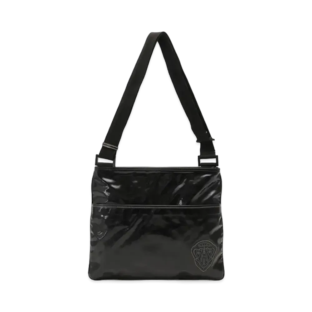 GUCCI Crest Emblem Shoulder bag ”Black”