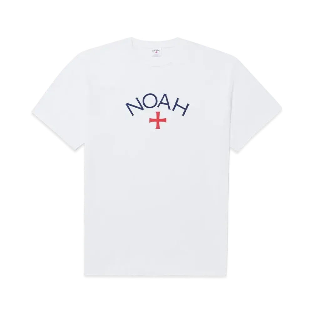 Noah Core Logo Tee "White"