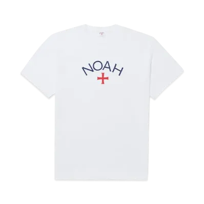 Noah Core Logo Tee "White"