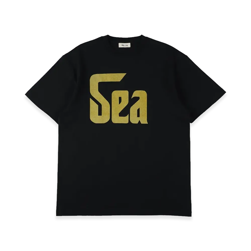 WIND AND SEA The Family Business Tee "Black/Gold"