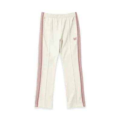 NEEDLES Narrow Track Pant - Poly Smooth "Cream"