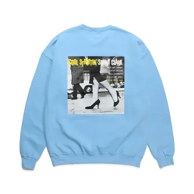 WACKO MARIA BLUE NOTE Sweat Shirt "Blue"