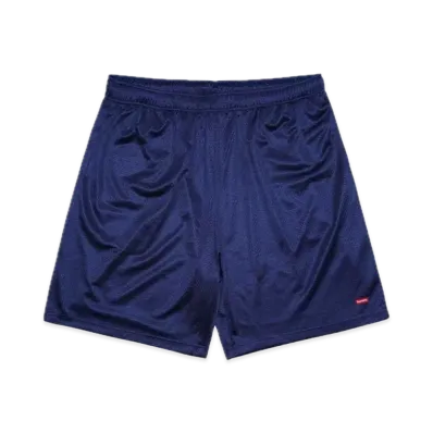 Supreme Small Box Baggy Mesh Short "Navy" (24SS)