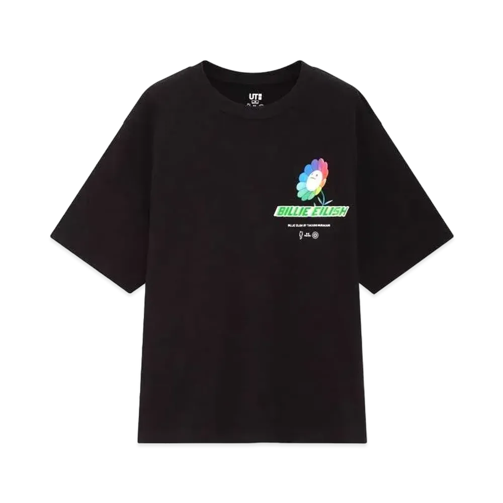 Uniqlo UT Billie Eilish x Takashi Murakami T-Shirt Women "Black"