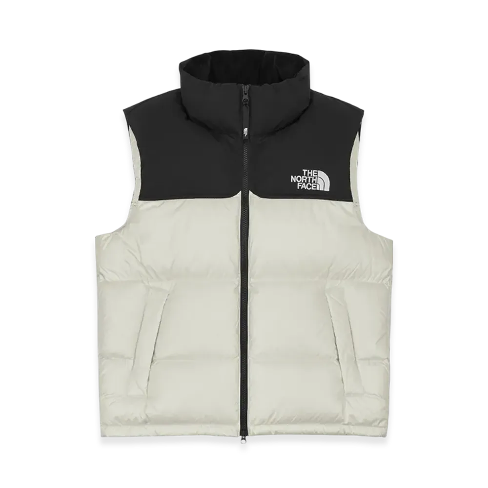 The North Face White Label Novelty Nuptse Down Vest "Cream"