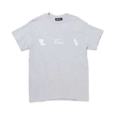 NEIGHBORHOOD WIND AND SEA NHWDS-3 / C-TEE . SS "Grey"