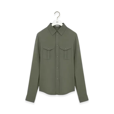 LOEWE Shirt "Khaki Green"