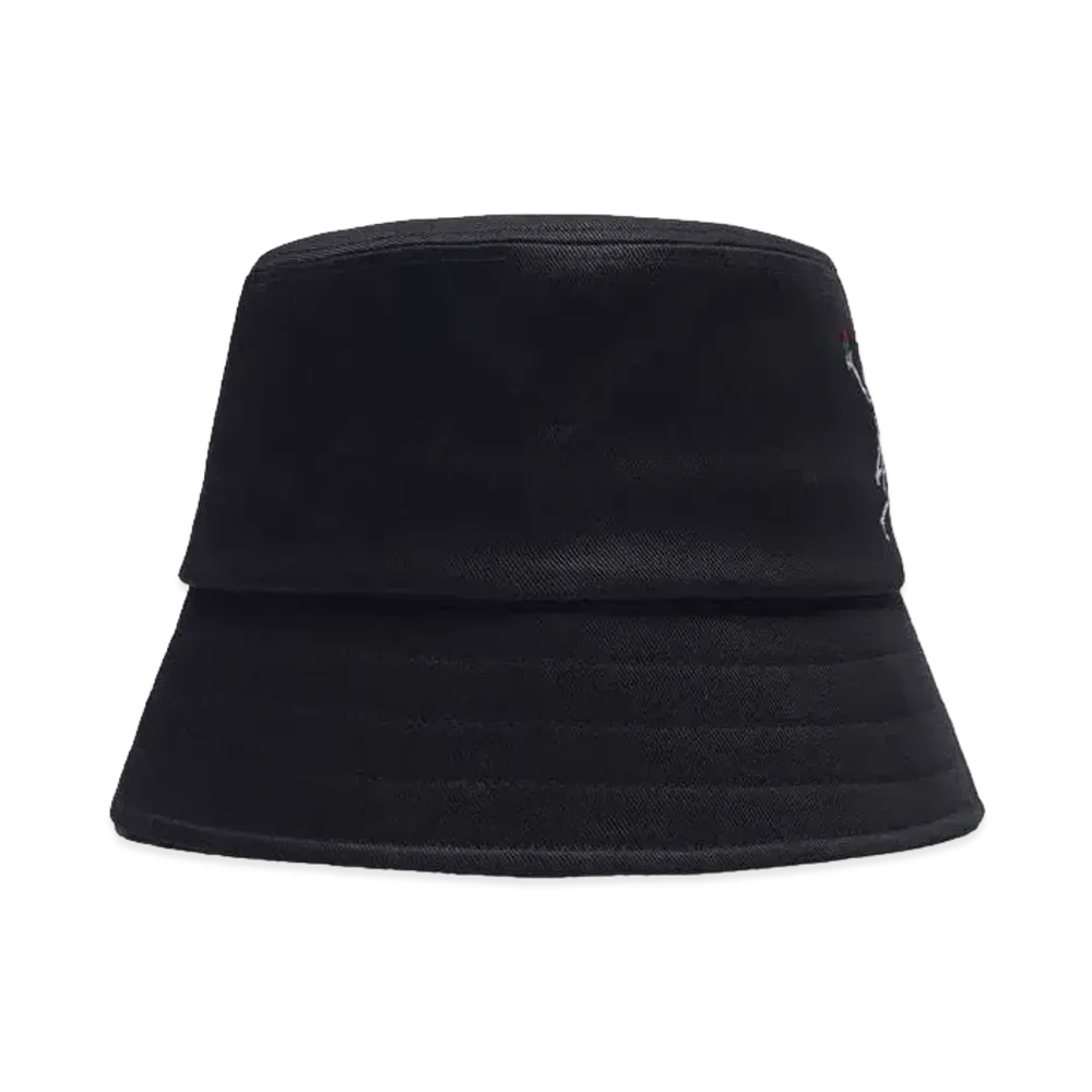 beauty:beast SKULL EMB BUCKET HAT "BLACK"