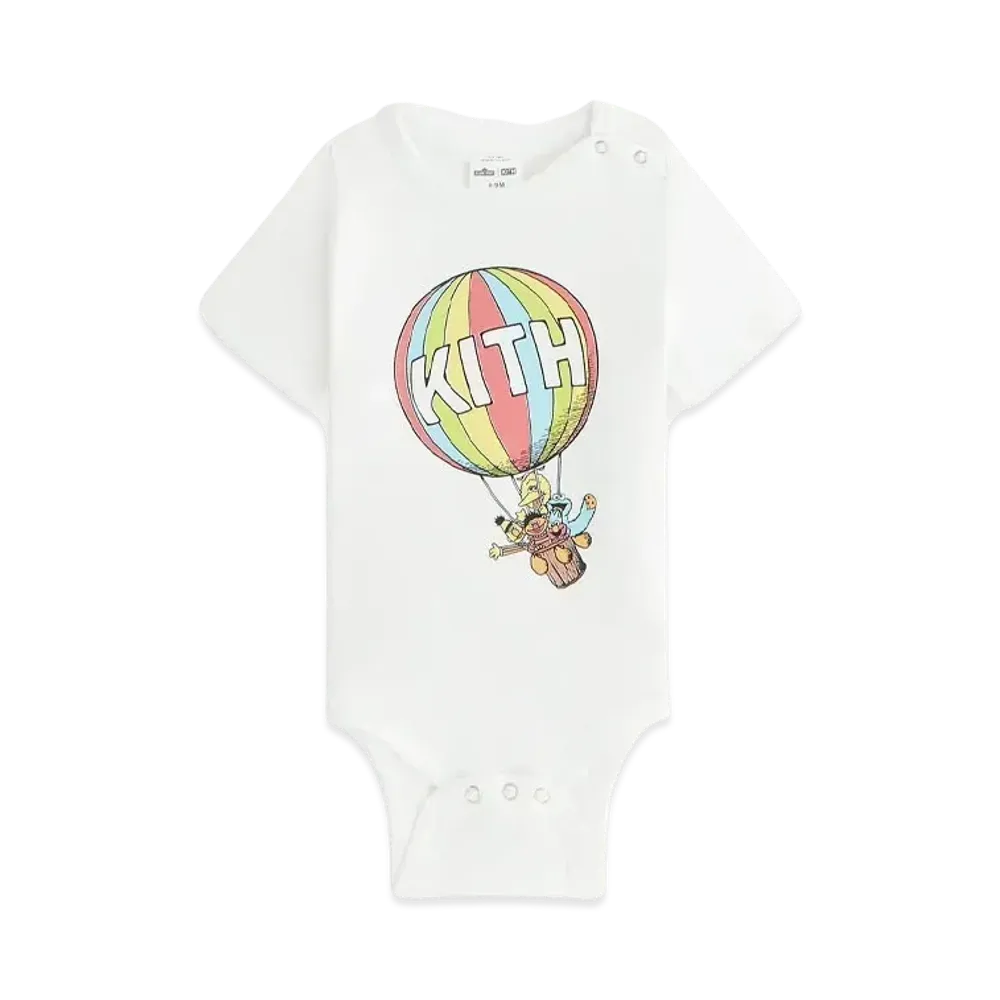 Kith x Sesame Street Baby Air Balloon Bodysuit "White"