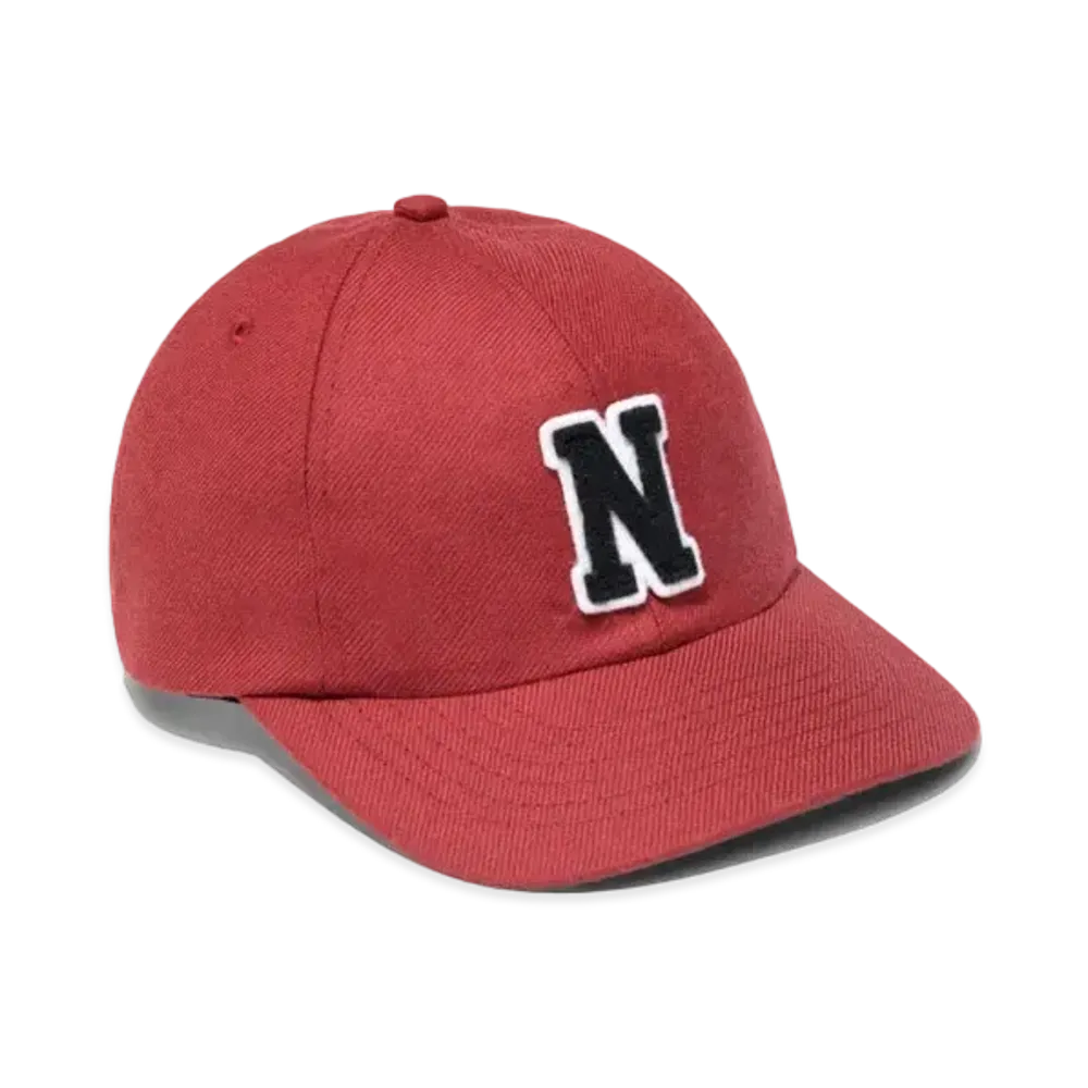 Noah Uni Wool 6-Panel "Red"