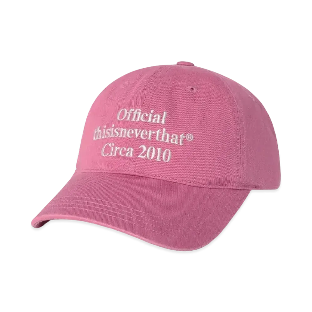 thisisneverthat Times Cap "Pink"